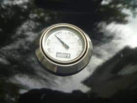 Weber 26.75 low thermometer reading