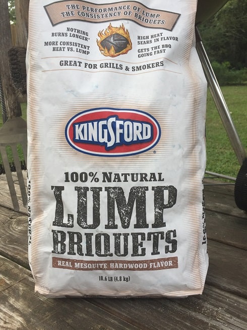 Kingsford lump briquettes
