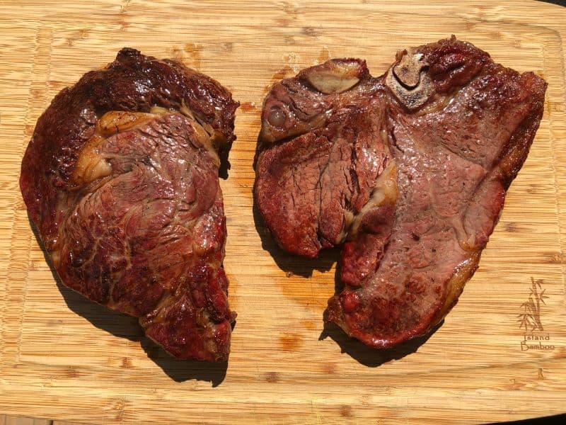 Porterhouse vs Ribeye Steak