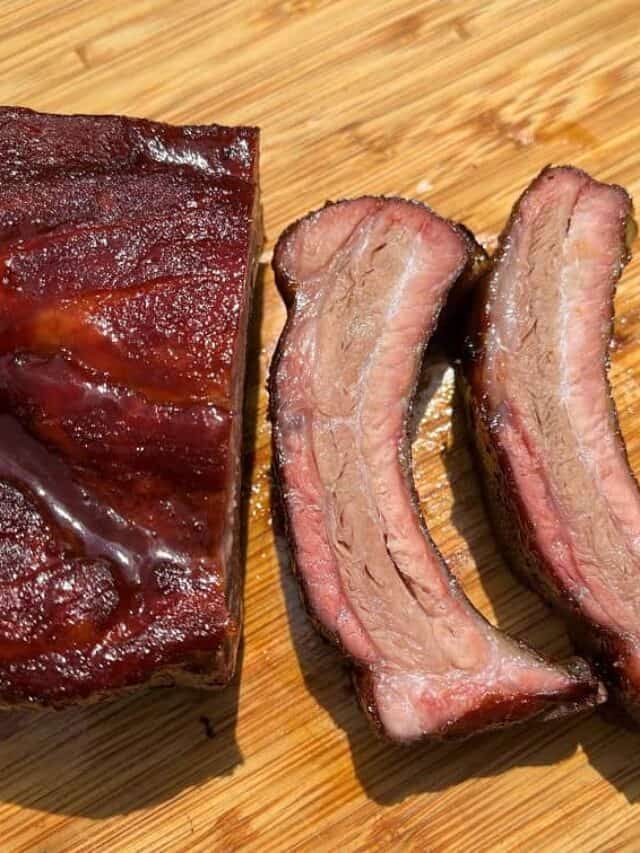 221 Baby Back Ribs Smoked on a Pellet Grill
