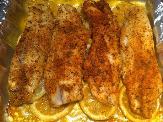 pan grilled trout