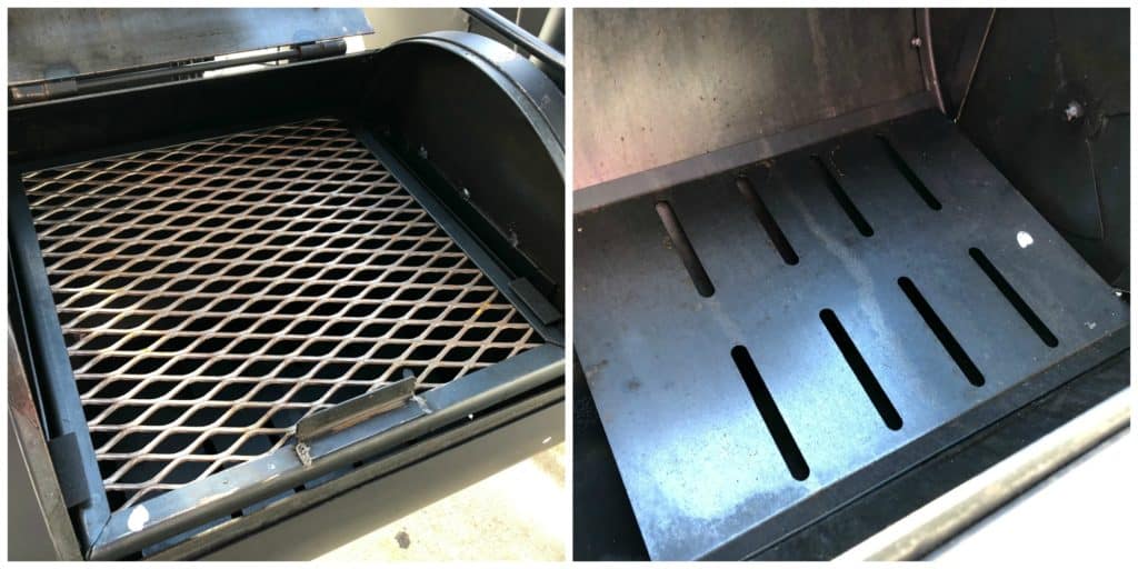 firebox grate and charcoal holder