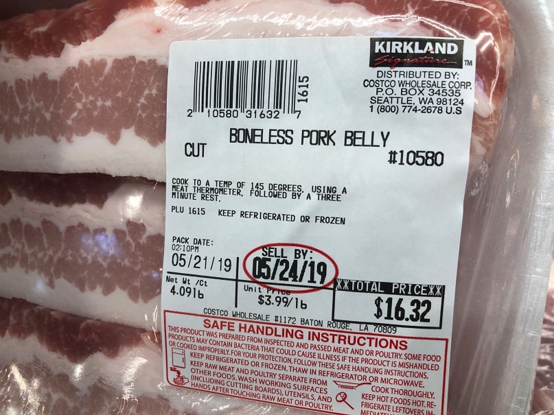 Pork Belly From Costco