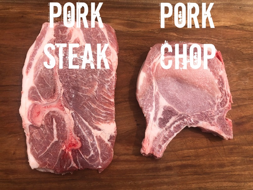 Pork Steak vs Pork Chop