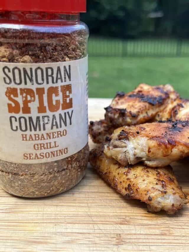 Habanero Grilled Chicken Wings Story